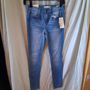 Kohl's mudd flex stretch size 0 skinny jeans bnwt